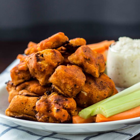 Buffalo Cauliflower Bites