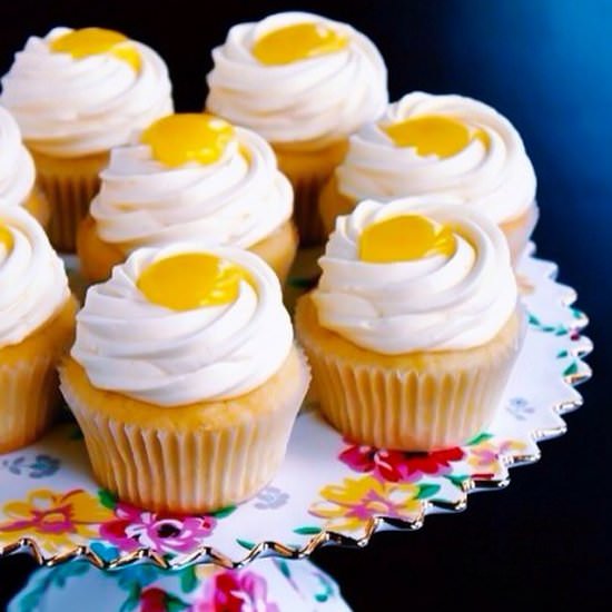 Meyer Lemon Cupcakes