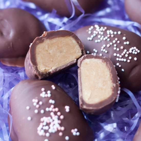Homemade Reese’s Peanut Butter Eggs