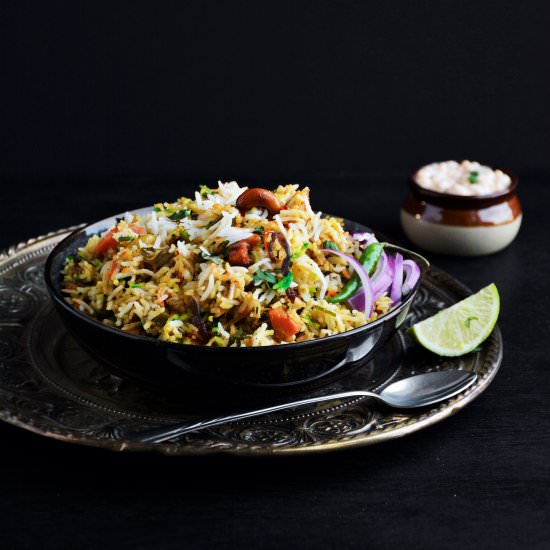 Hyderabadi Veg Biryani