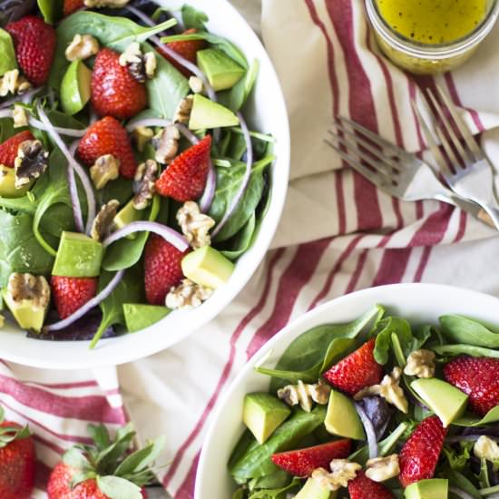 Strawberry and Avocado Salad