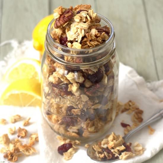Cherry Lemon Granola