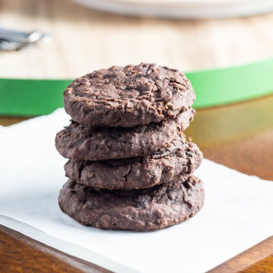 Fudgy Black Bean Cookies