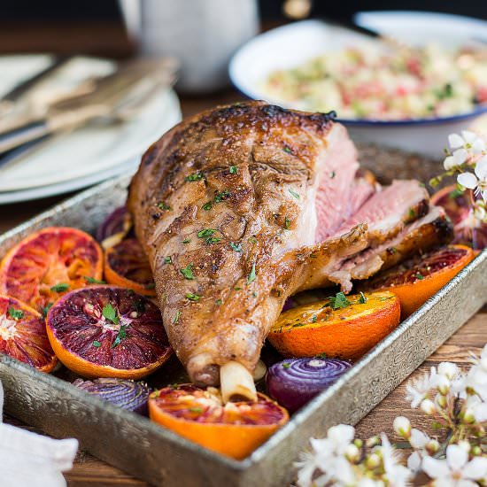 Persian Leg of Lamb