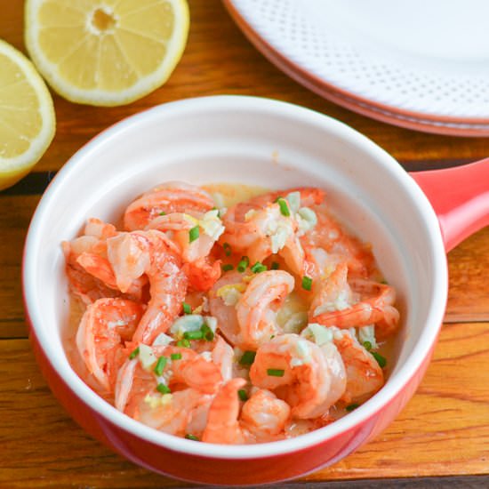 Shrimp with Lemon Garlic Butter