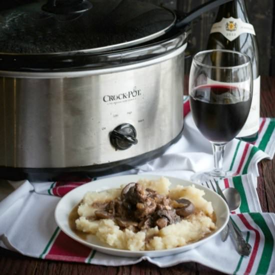 Mushroom and Beef Burgundy