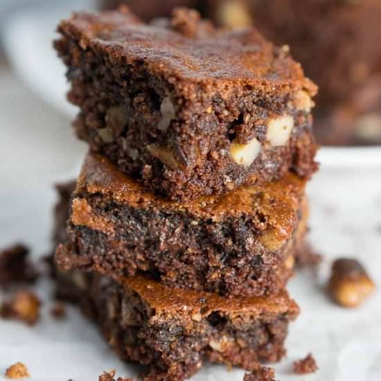 Paleo Almond Butter Brownies