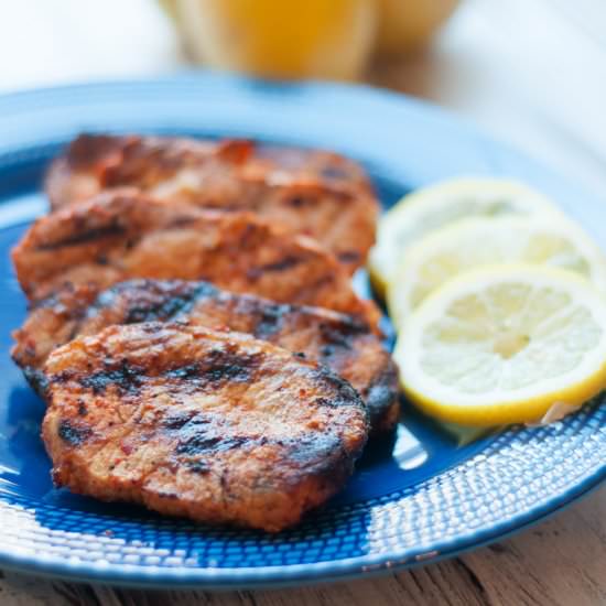 Marinaded Pork Chops in a Pinch