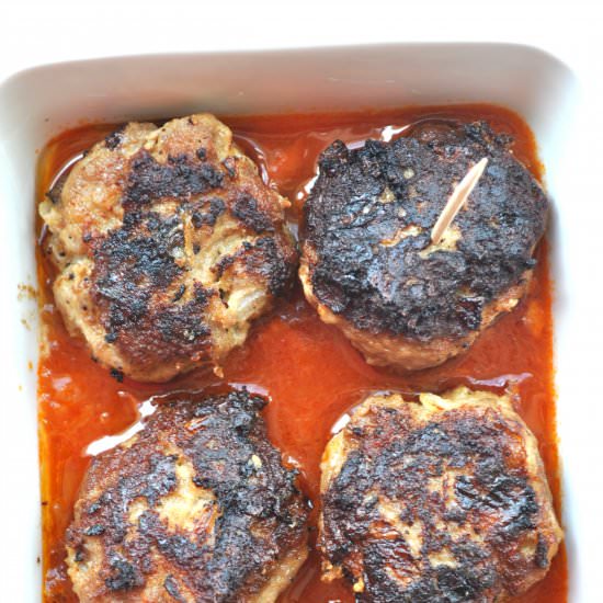 Meatballs and marinara