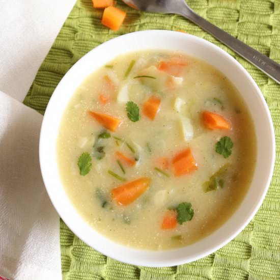 Lemon Coriander Soup