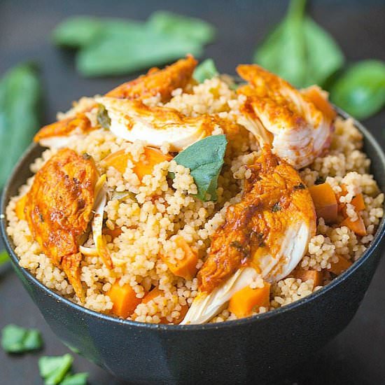 Easy One Pot Couscous Paella