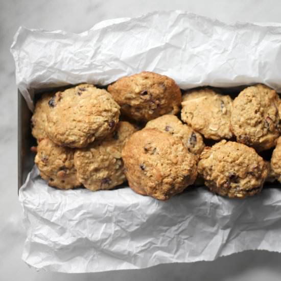 Almond-Cranberry Breakfast Cookies