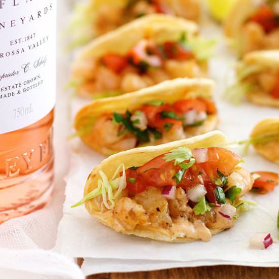 Mini Shrimp Tacos