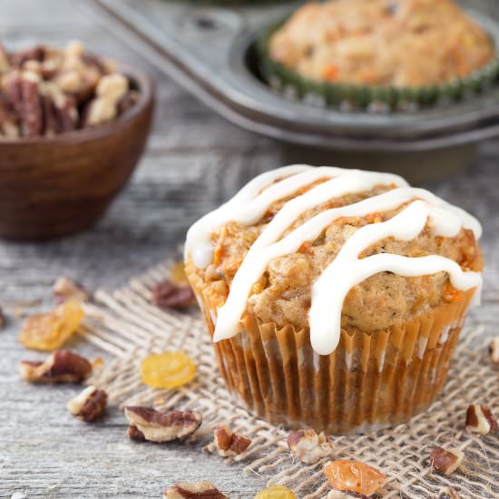 Carrot Cake Muffins