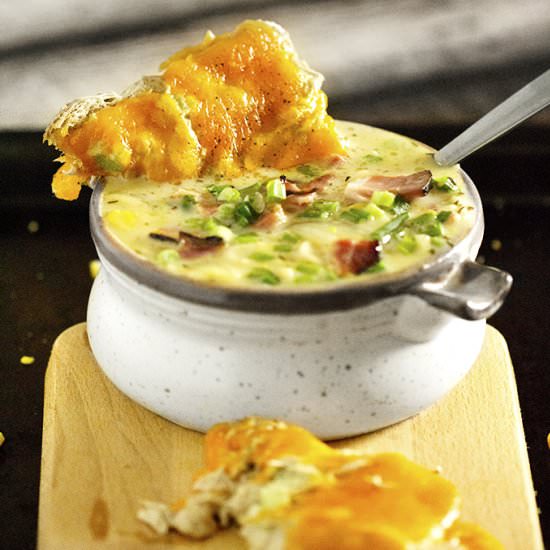30-Minute Corn and Chicken Chowder