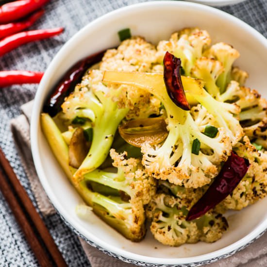 Spicy Cauliflower Stir-Fry