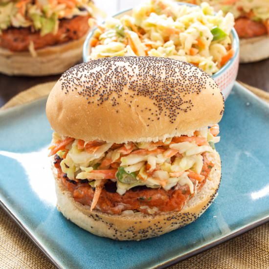 Teriyaki Salmon Burgers
