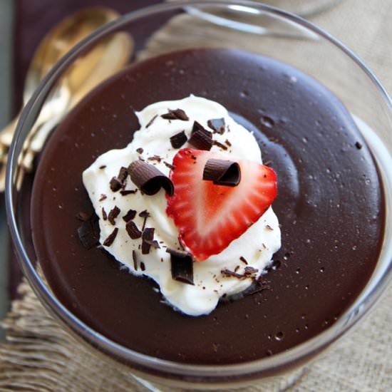 Vegan Chocolate Pudding