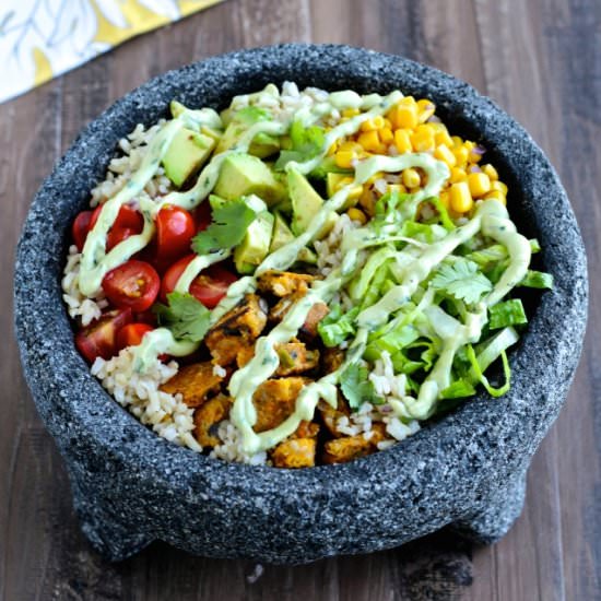 Vegetarian Burrito Bowls