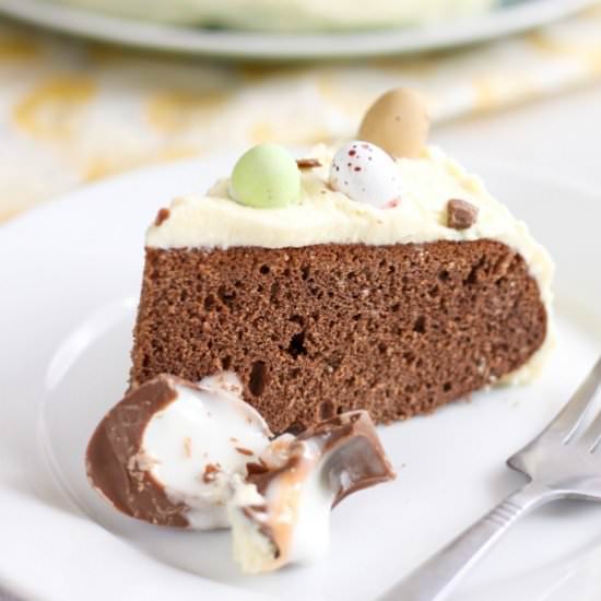 Easy Chocolate Easter Cake