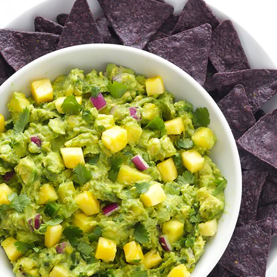 Pineapple Guacamole