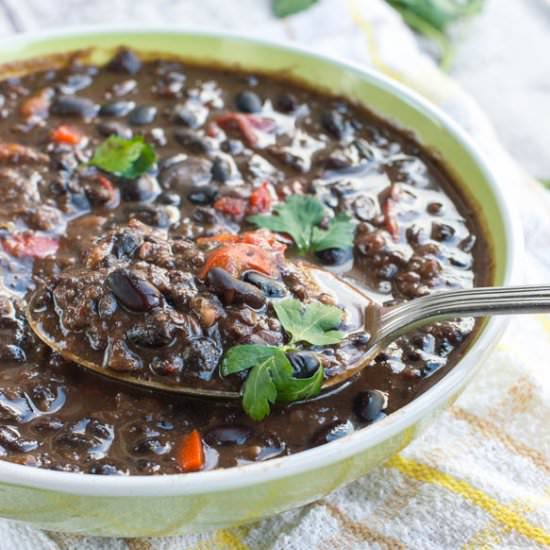 Cuban Black Bean Soup