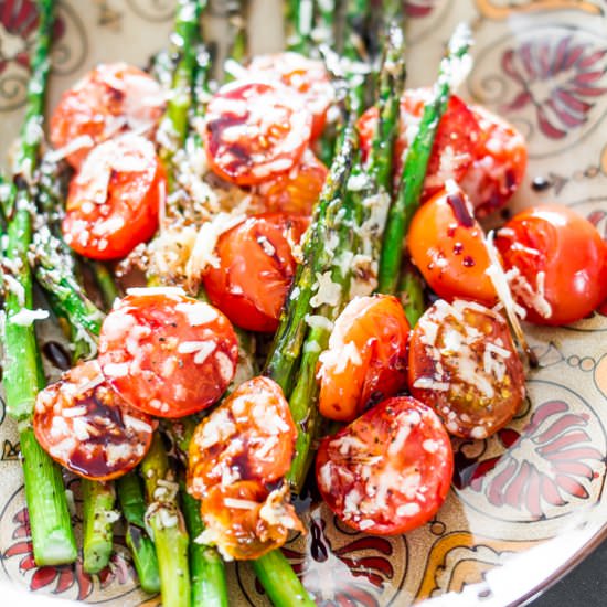 Balsamic Roasted Asparagus