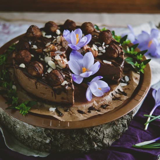“Nutella” Tofu Cheesecake