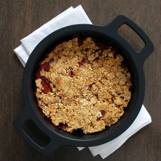 Red Fruit Oat Crumble