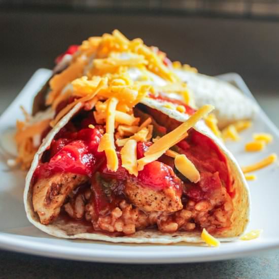 Chicken Burrito