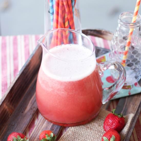 Probiotic Strawberry Soda