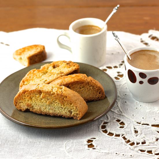Delicious Almond & Orange Biscotti