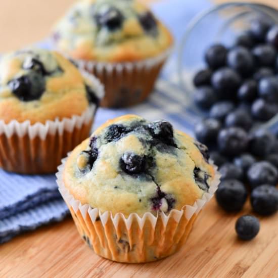 Classic Blueberry Muffins