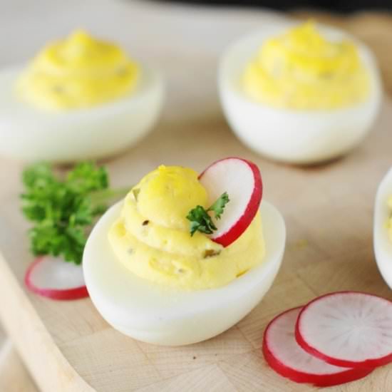 Deviled Egg Garnishes