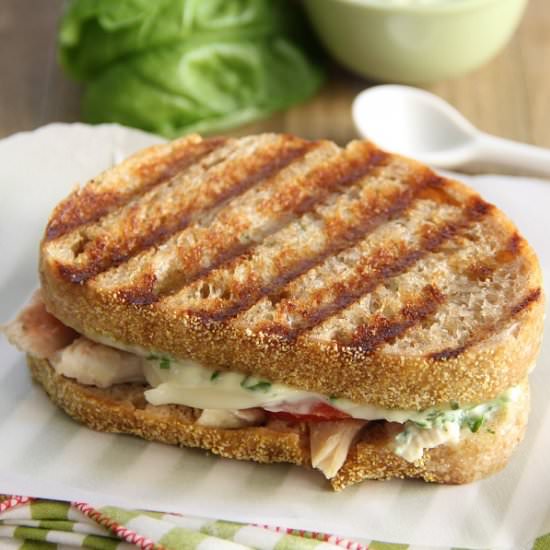 Chicken Mozzarella Panini