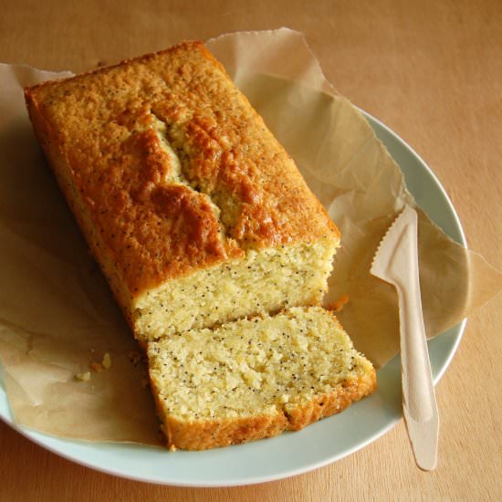 Orange Coconut Poppy Seed Cake