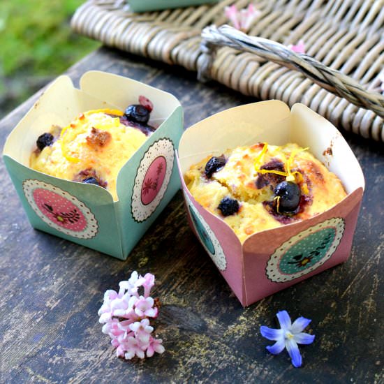 Orange Ricotta Muffins