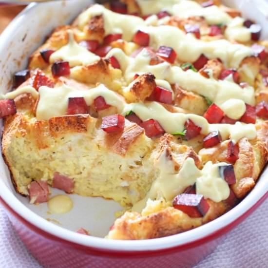 Eggs Benedict Casserole