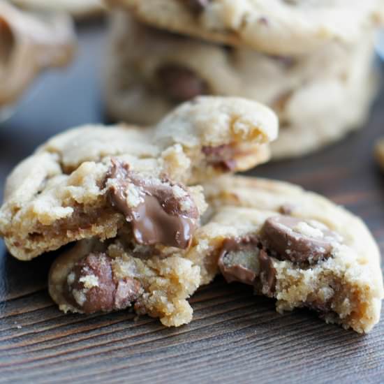 Peanut Butter Chocolate Chip Cookie