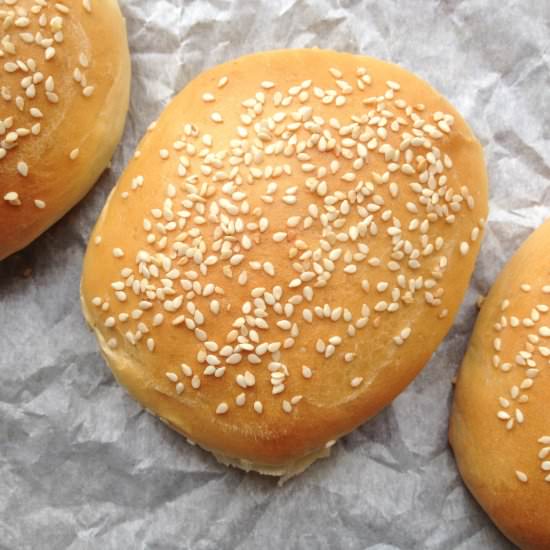Homemade Hamburger Buns