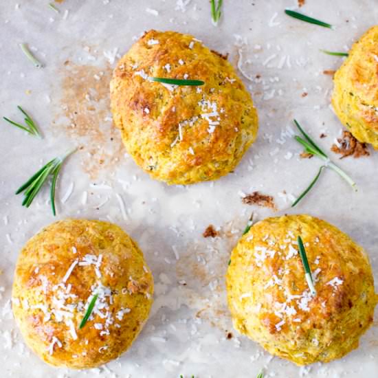 Sweet Potato, Parmesan Biscuits