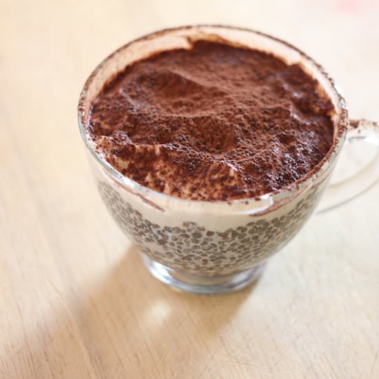 Tiramisu Chia Seed Pudding