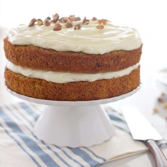 Carrot Cake & Bourbon Frosting