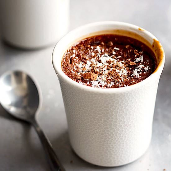 Creamy Chocolate Coconut Cups