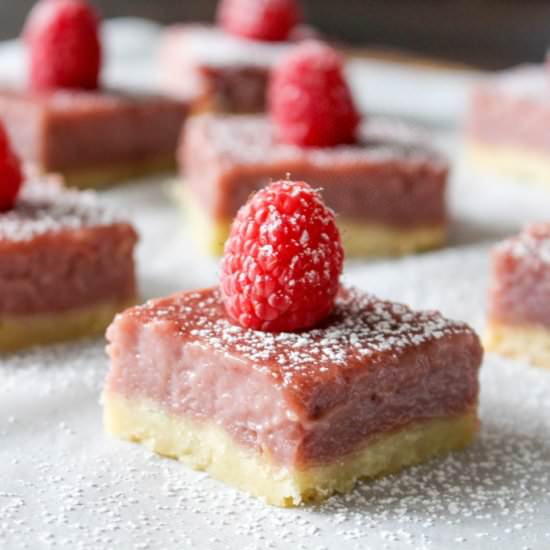 Raspberry Lime Bars