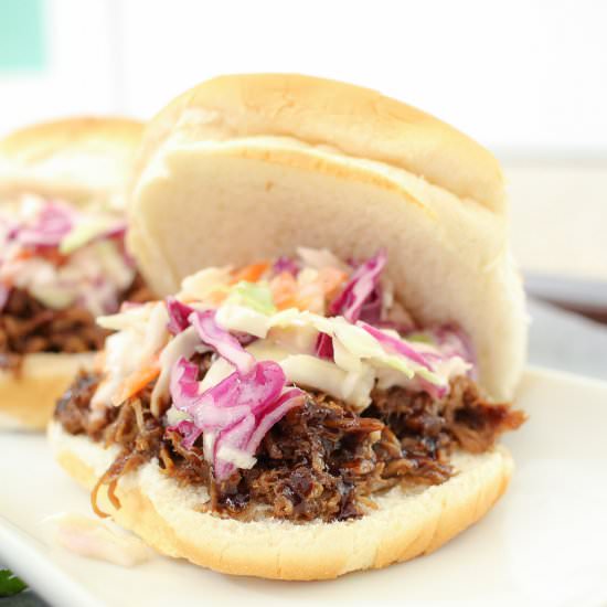 Slow Cooker Honey Balsamic Pork