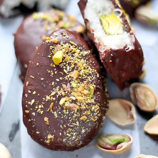 Chocolate Covered Coconut Cream Egg