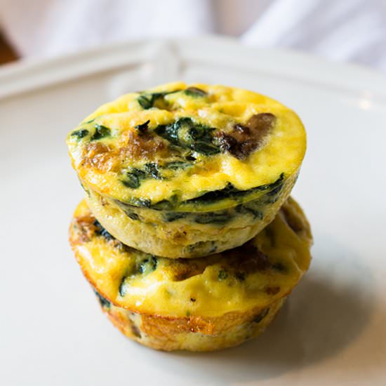 Crustless Mini Quiches