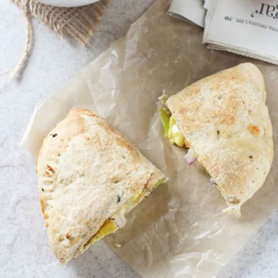 Breakfast calzones