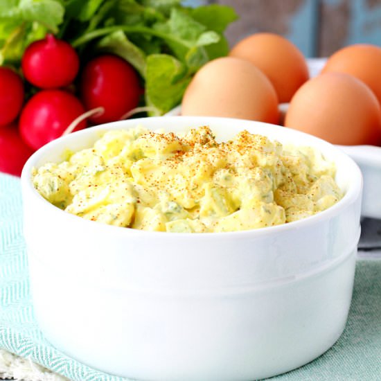 Skinny Egg Salad